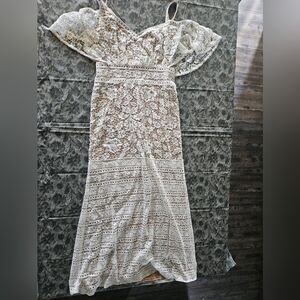tadashi shoji brand boho dress